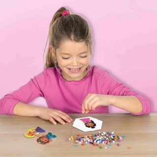 Kit de Perles à Repasser SES Creative Princes et Animaux 1600 Perles Multicolor