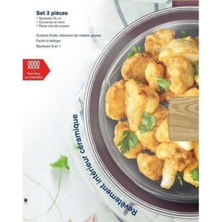 Sauteuse Arthur Martin AM3056 Ø24cm Alu Forj Ceram Antiadhe 3L Induc