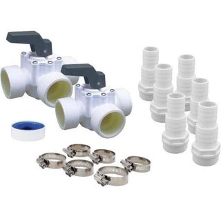 Ubbink Kit BY-PASS pompe à chaleur piscine HEATERMAX Compact