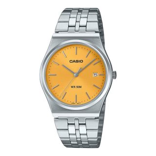 Casio Montre MTP-B145D-9AVEF Inoxydable Cadran Jaune 50m pour homme