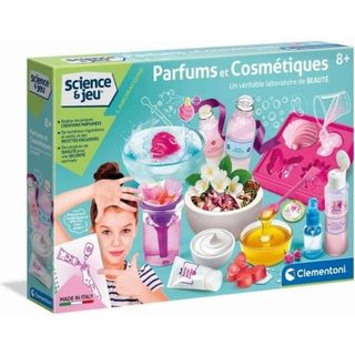 Kit Création Parfums et Cosmétiques Clementoni Science & Jeu pour Enfants à partir de 8 ans