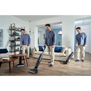 Aspirateur sans Sac Hoover HW3P10 011 220W HEPA 40 min Noir 0,55 L