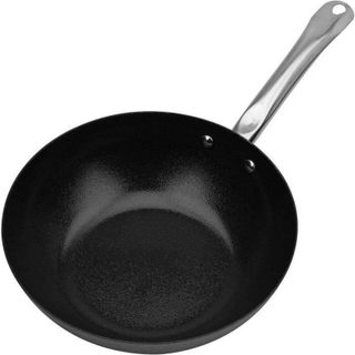 Wok GSW Avanti 28 cm Acier Carbone Revêtement Céramique Inductionfour