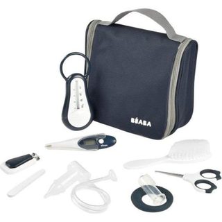 Nécessaire de Voyage Bébé Beaba Nomade 9 Accessoires Hygiène Bleu Nuit