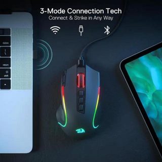 Souris Redragon M612 PRO Bluetooth 2.4GHz 8000 DPI Noir RGB