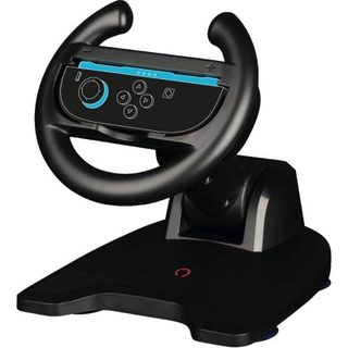 Volante Konix Plegable Nintendo Switch Joy-Con Ventosa Noir