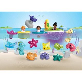 Calendrier de l'Avent Bain Playmobil Junior & Tinti 71777