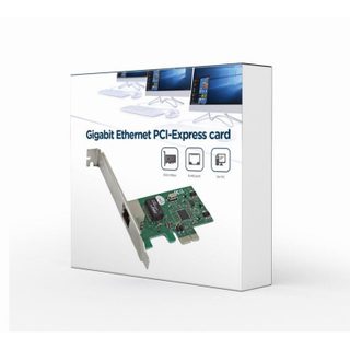 Gembird Carte Réseau Gembird NIC-GX1 PCI Express Gigabit Ethernet 1000 Mbps STP RJ45
