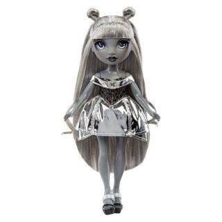 Muñeca MGA Shadow High Luna 28 cm Articulée Pelo Plata Vestido Metálico