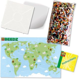 Kit créatif perles à repasser SES Creative Beedz 3500 multicolore