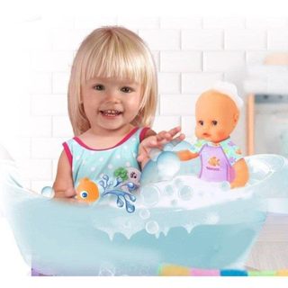 Poupée Nenuco Mon Premier Bain 35 cm Corps Souple Parfum Rose