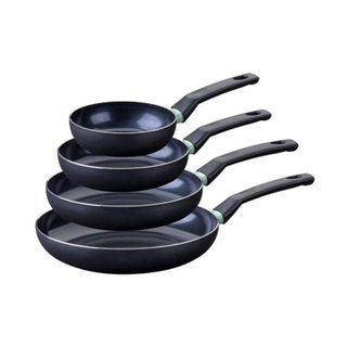 Set 4 Sartes Fackelmann Brandao Antiadhésif Céramique Sans PFAS Alu Recyclé