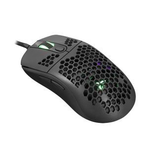 Ratón White Shark GALAHAD Ambidextre USB 7200 DPI Noir Multi-LED
