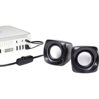 Haut-parleurs Renkforce Mini USB Stéréo 6W avec USB et jack 3,5 mm