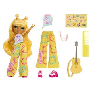 Poupée Rainbow High Junior High Rockband Sunny 23 cm Multicolore