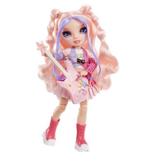 Poupee Rainbow High Bella Jr High Rockband articulee 23 cm