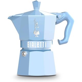 Cafetière italienne Bialetti Moka Exclusive Aluminium Bleu 3 Tasses