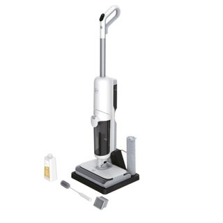 Aspirateur sans Sac Hoover HW500 011 150W 30 min Fregage Gris Blanc