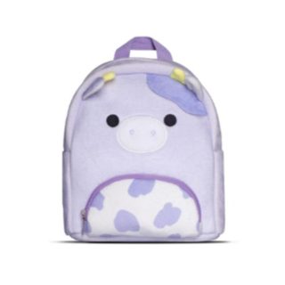 Sac a dos Squishmallows Bubba Novelty Vache Peluche Lilas