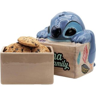 Bocal à biscuits AbyStyle Lilo & Stitch Disney en céramique multicolore