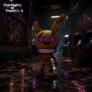 Figurine Funko Pop Burntrap Five Nights at Freddy's Vinyle Brillant