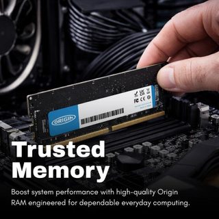 origin-storage Origin Storage OM16G43200R2RX8E12 16Go 1x16Go DDR4 3200MHz CL22 ECC Registered