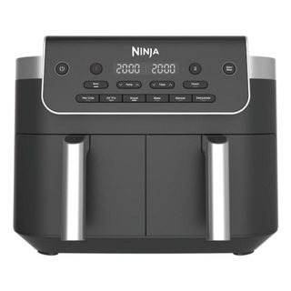 Friteuse sans Huile Ninja DualZone 7,6 L 2400W Double Couvercle Noir