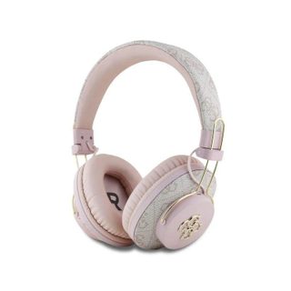 Guess avec ENC, finition polaire rose et logo doré 4G