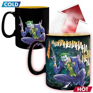 Tasse Thermochromique ABYstyle Batman et Joker 0,46 L