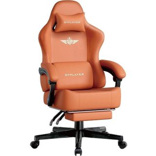 Chaise gaming GTPLAYER 160 Degres Reclinable Orange