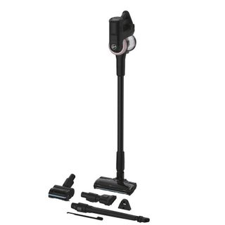Aspirateur sans Sac Hoover HF416BF 011 240W 30 min Turbo LED Noir Rose