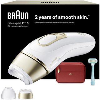 Braun Épilateur à lumière pulsée - Silk·expert Pro 5 PL5221 - IPL - Capteur SkinProtect