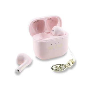 Guess TWS brillants avec charm et étui de recharge,