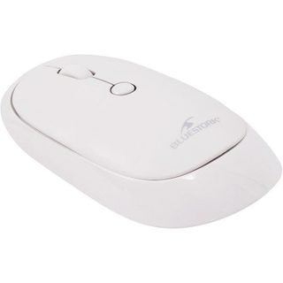 Ratón Bluestork M-WL-OFF35-WHITE Bluetooth 3200 DPI Blanc 4 Boutons
