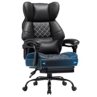 Chaise de jeu ergonomique GTPLAYER avec repose-pieds et lombaire