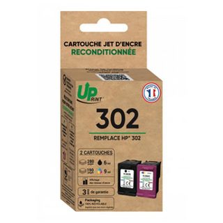 Uprint Cartouche HP 302 compatible
