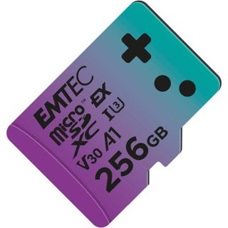Carte microSD Emtec 256GB UHS-I U3 V30 A1 Express Gaming Nintendo Switch