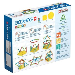 Geomag Super Color Recycled 42 pieces multicolores