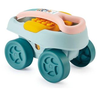 Ecoiffier Chariot de construction BB Abrick 7925 40 briques empilables pastel