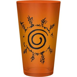 Coffret Cadeau Naruto Shippuden Verre 400 ml Pin Carnet Konoha