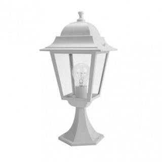 Applique Murale Extérieure Fabrilamp Spica Blanc Aluminium IP44 1xE27