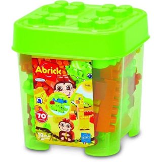 ECOIFFIER Abrick Baril Jungle 1445 70 pièces