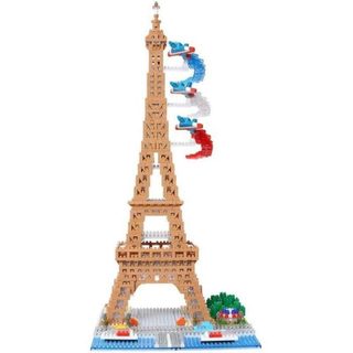 Bandai Nanoblock Tour Eiffel Deluxe NB057 130 pièces