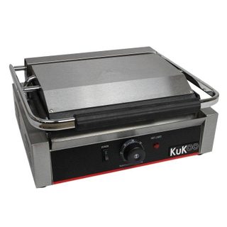 Appareil a sandwich Monster 2,2 kW Deux bacs plaques cannel es
