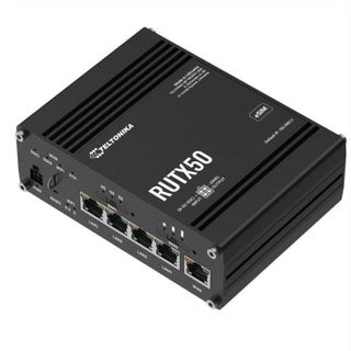 Router Teltonika RUTX50 5G WiFi 5 Double Bande 1300 Mbit/s Noir