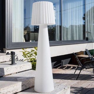 Lumisky Lampadaire d'extérieur sans fil LADY RGB H110cm