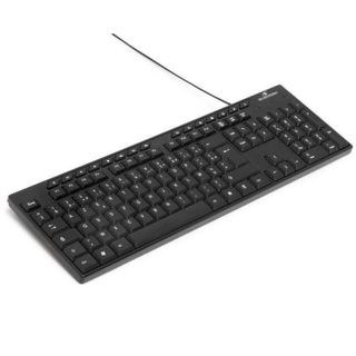Clavier Bluestork Media Office Cablata Azerty Compatible Windows Noir