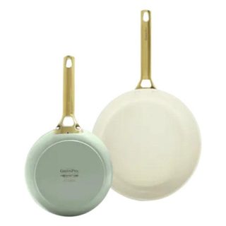Ensemble de poeles GreenPan Padova Reserve 20 et 26 cm ceramique