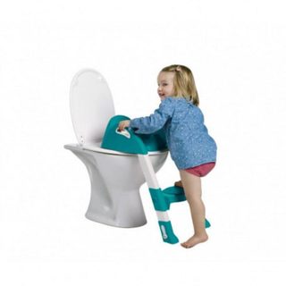 Thermobaby Rehausseur WC Kiddyloo vert des 18 mois