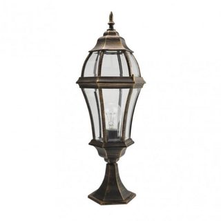 Applique FABRILAMP Becrux noir et or IP44 E27